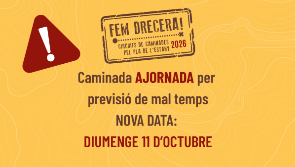 Fem Drecera Fontcoberta - Caminada llarga
